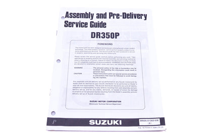OEM Suzuki 99505-01263-03E DR350P P Assembly Service Guide