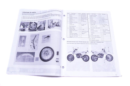 OEM Suzuki 99505-01263-03E DR350P P Assembly Service Guide