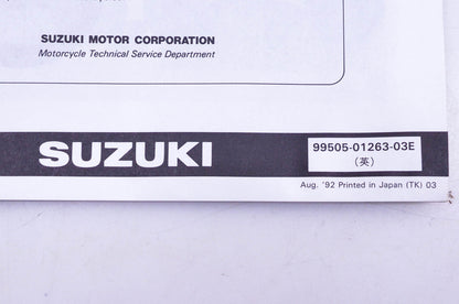 OEM Suzuki 99505-01263-03E DR350P P Assembly Service Guide