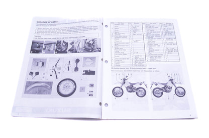 OEM Suzuki 99505-01183-03E DR350SP Assembly Service Guide