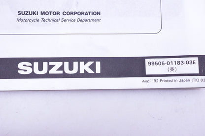 OEM Suzuki 99505-01183-03E DR350SP Assembly Service Guide