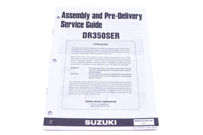 OEM Suzuki 99505-01304-03E DR350SER R Assembly Service Guide