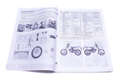 OEM Suzuki 99505-01304-03E DR350SER R Assembly Service Guide
