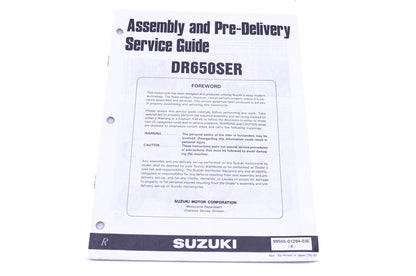 OEM Suzuki 99505-01294-03E DR650SER R Assembly Service Guide