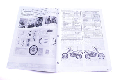 OEM Suzuki 99505-01294-03E DR650SER R Assembly Service Guide