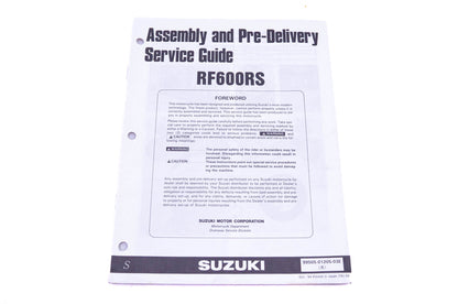 OEM Suzuki 99505-01205-03E RF600RS S Assembly Service Guide