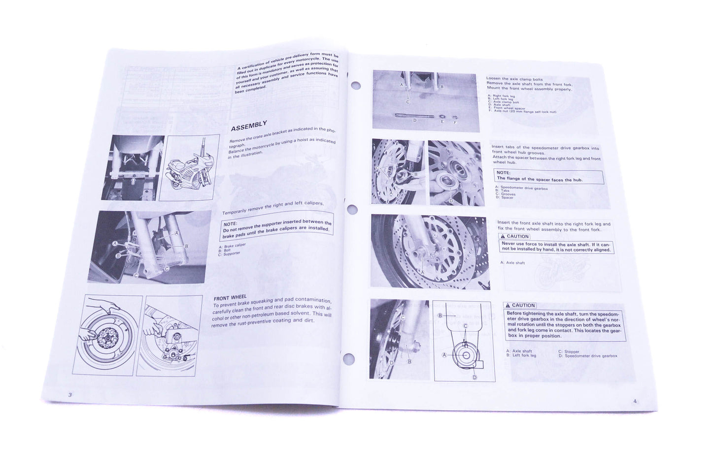 OEM Suzuki 99505-01065-03E RF900RS S Assembly Service Guide