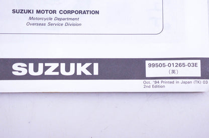 OEM Suzuki 99505-01265-03E RF900RS/RZS S Assembly Service Guide