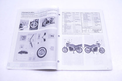 OEM Suzuki 99505-01045-03E GS500ES S Assembly Service Guide