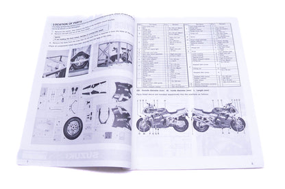 OEM Suzuki 99505-01234-03E GSX-R750WR R Assembly Service Guide