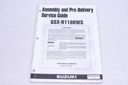 OEM Suzuki 99505-01235-03E GSX-R1100WS S Assembly Service Guide
