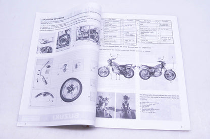 OEM Suzuki 99505-01004-03E GN125ER R Assembly Service Guide
