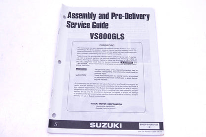 OEM Suzuki 99505-01085-03E VC800GLS S Assembly Service Guide