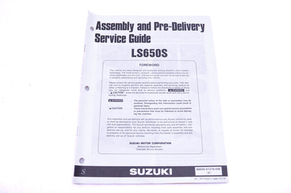 OEM Suzuki 99505-01275-03E LS650S S Assembly Service Guide