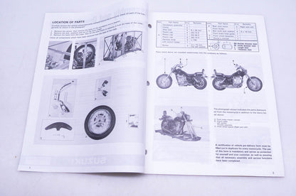 OEM Suzuki 99505-01275-03E LS650S S Assembly Service Guide