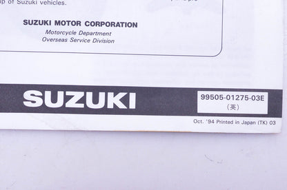 OEM Suzuki 99505-01275-03E LS650S S Assembly Service Guide