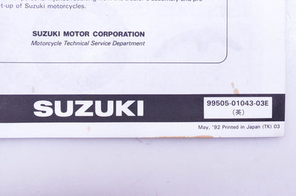 OEM Suzuki 99505-01043-03E VS1400GLPP P Assembly Service Guide