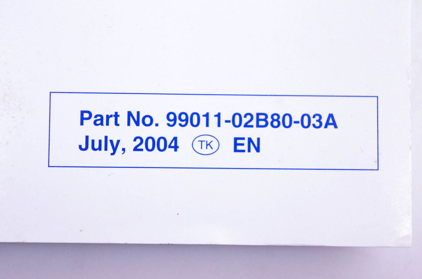 New OEM Suzuki 99011-02B80-03A RM85/L Service Manual w/ Wrench & Jets NOS