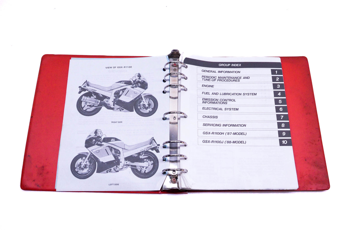 OEM Suzuki 99500-39062-03E GSXR1100 Service Manual