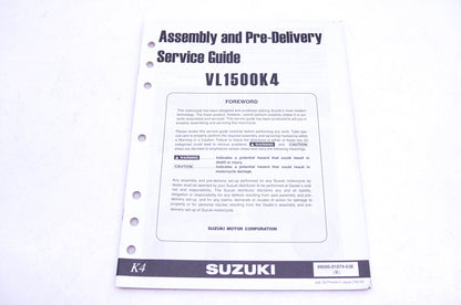 OEM Suzuki 99505-01074-03E VL1500K4 K4 assembly Service Guide
