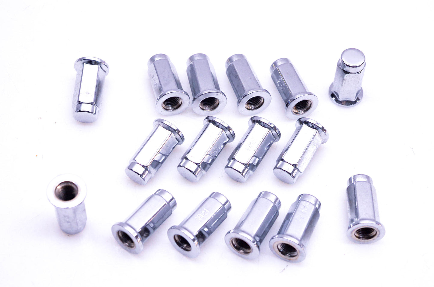 ITP 371263, ALUG11BX Lug Nuts 3/8" Flat Kit NOS