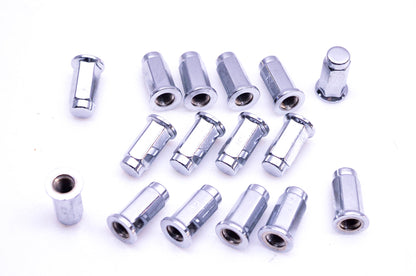 ITP 371263, ALUG11BX Lug Nuts 3/8" Flat Kit NOS