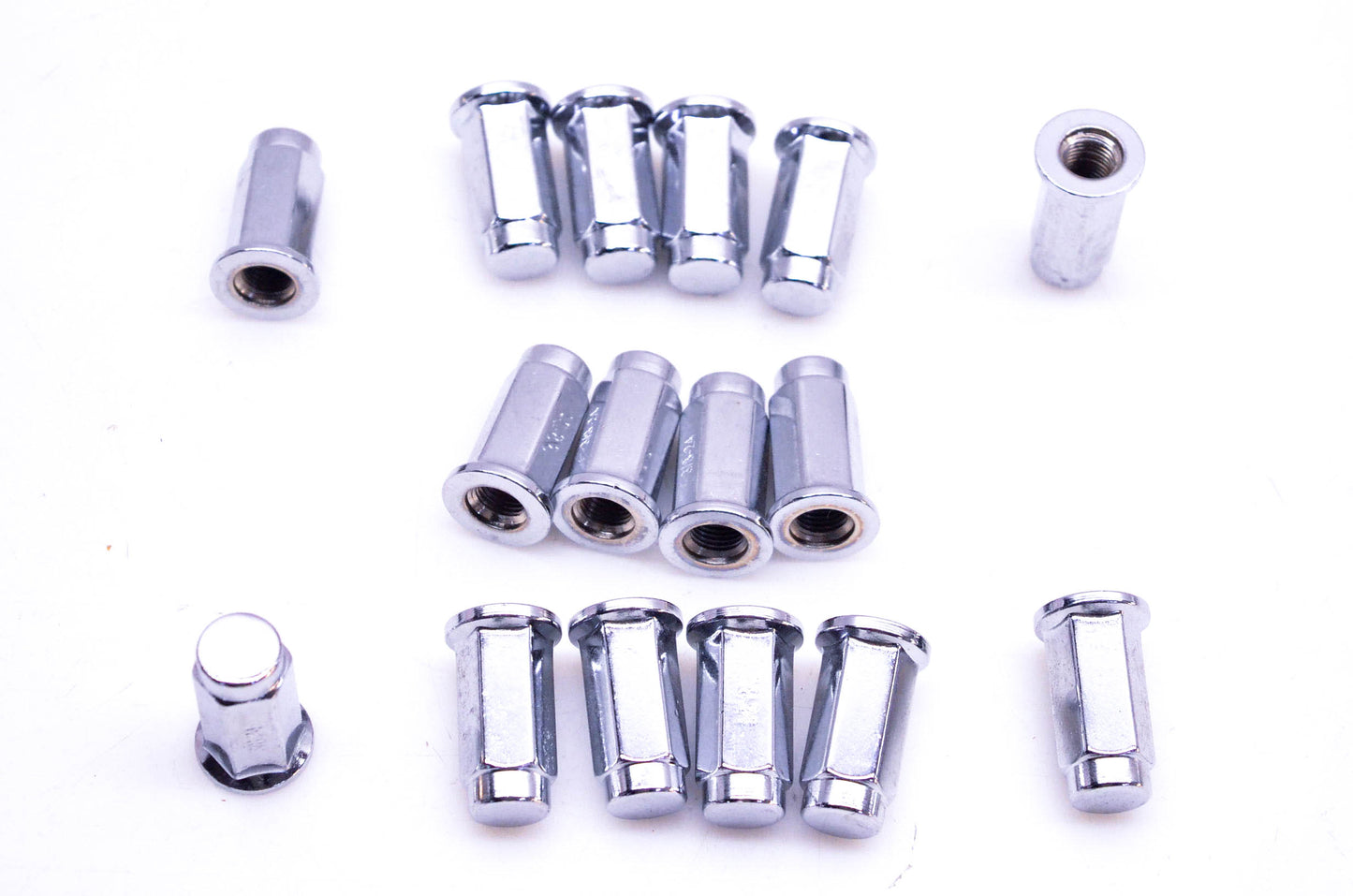 ITP 371263, ALUG11BX Lug Nuts 3/8" Flat Kit NOS