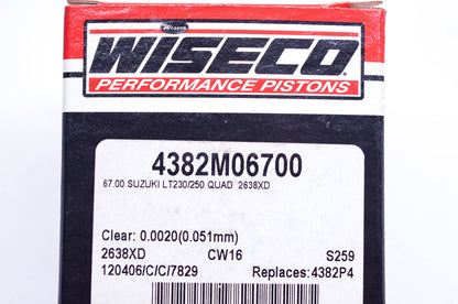 Wiseco 4382M06700 Piston Kit NOS