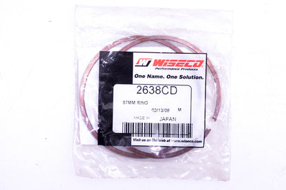 Wiseco 2638CD 67mm Piston Ring Kit NOS