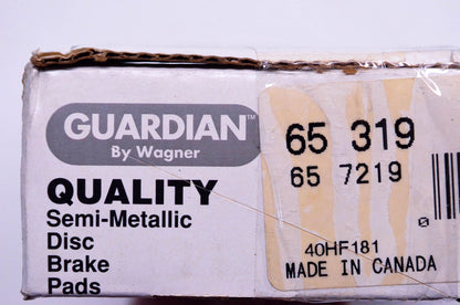 Wagner 65-319, 65-7219 Brake Pad Kit NOS