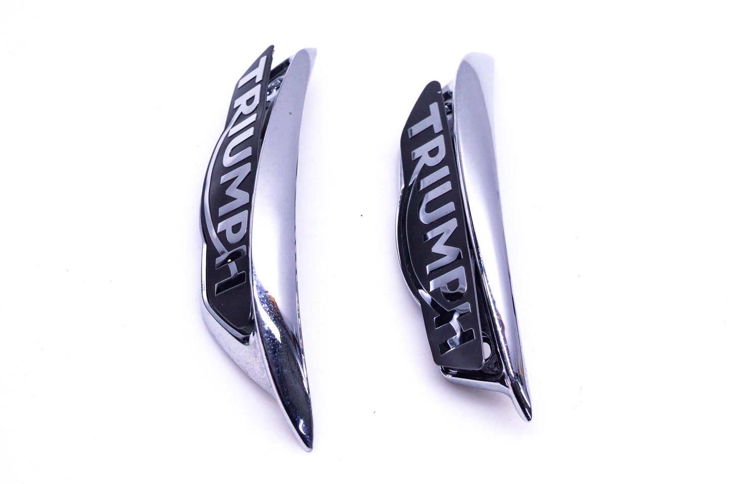 New OEM Triumph A9790070 Fuel Tank Badge Bar Kit NOS