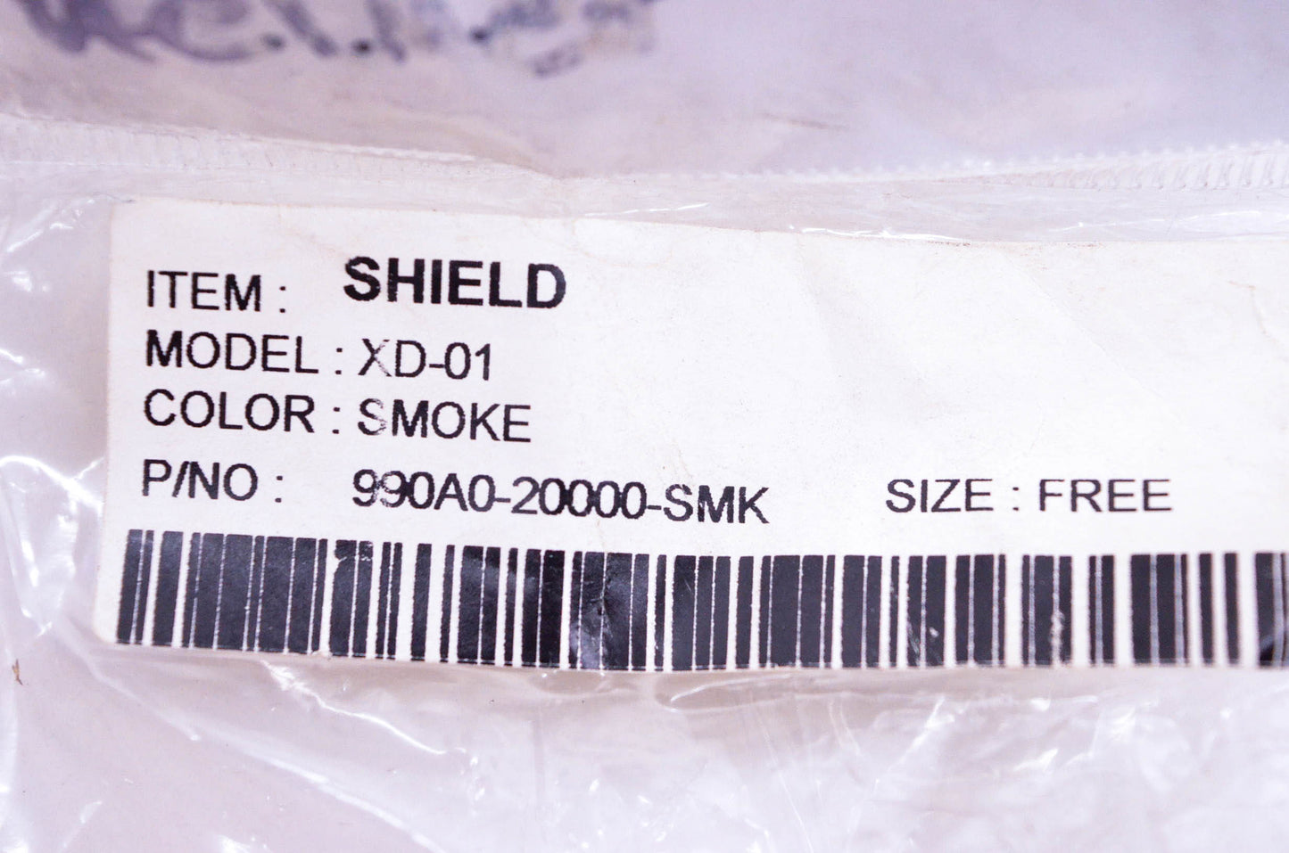 G-Tech 990A0-20000-SMK XD-01 Helmet Shield Smoke Tint NOS