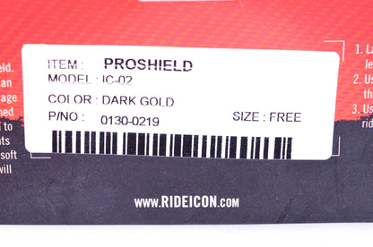 Icon 0130-0219 Proshield IC-02 Helmet Shield Dark Gold NOS