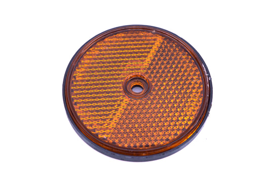 Aftermarket 251006 2.25" Amber Center Hole Reflector NOS