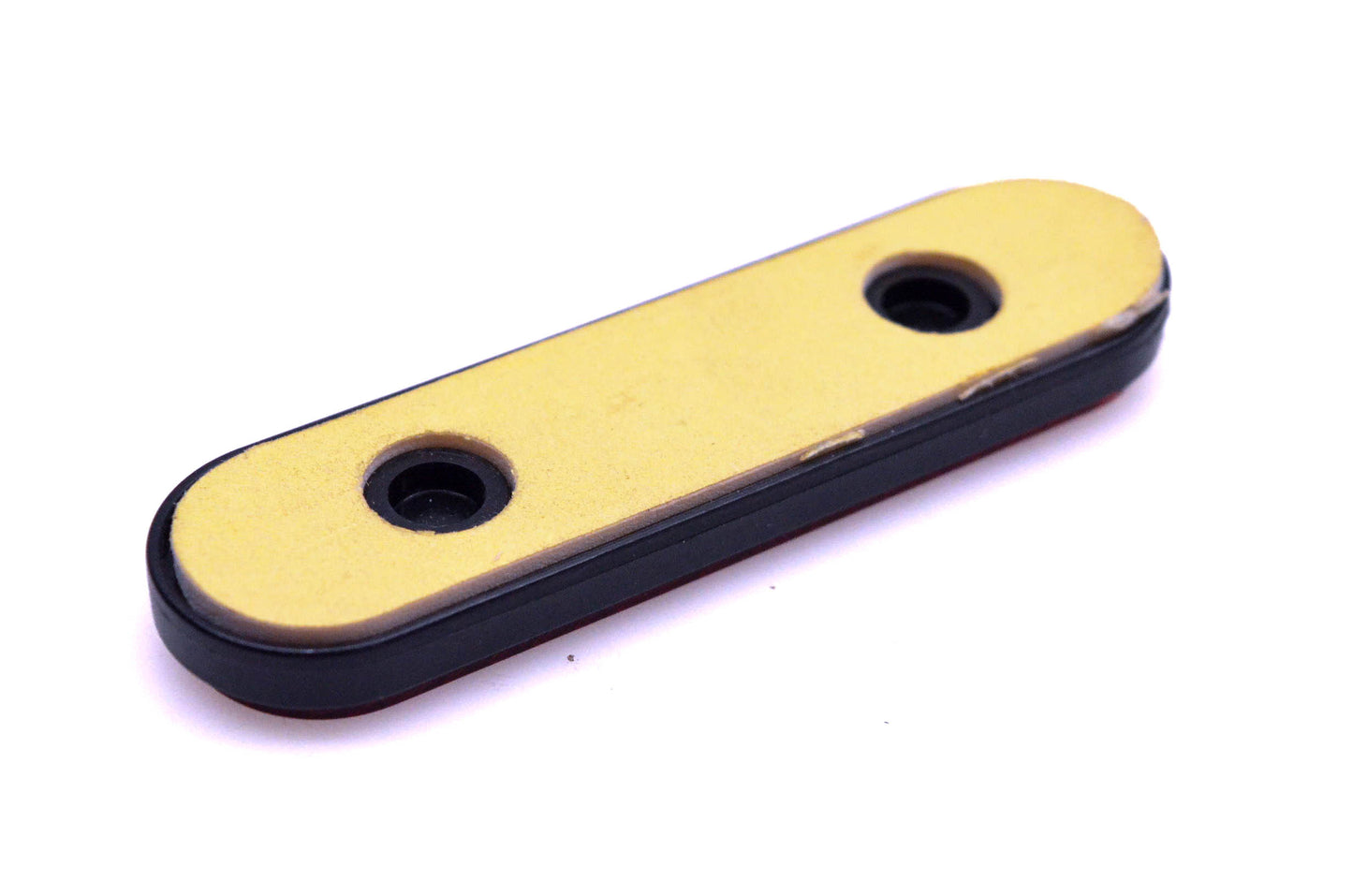 Aftermarket 02 4012 Oval 1"x3.75" Red Reflector Flat Back Plate NOS