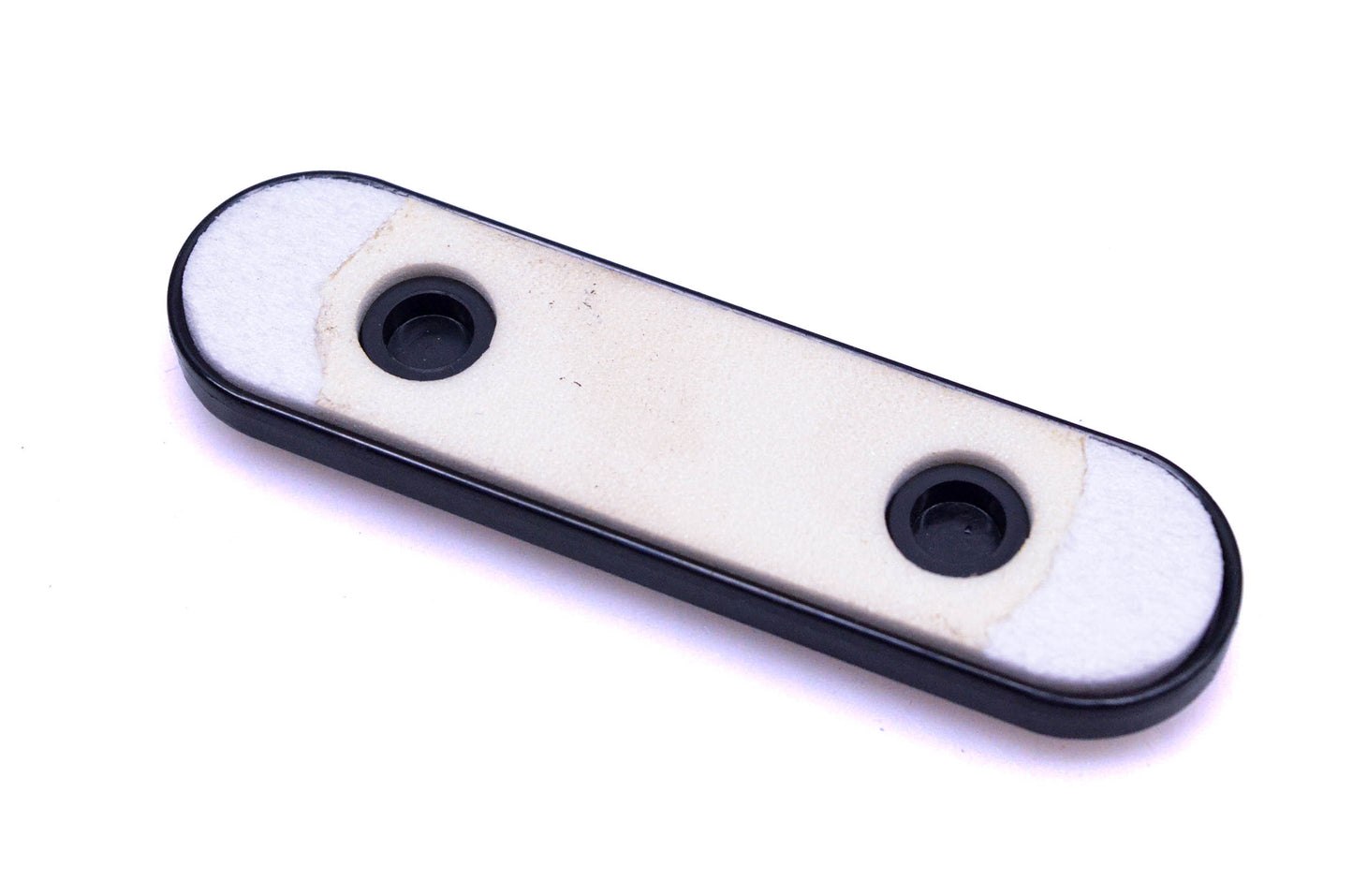 Aftermarket 02 4012 Oval 1"x3.75" Amber Reflector Flat Back Plate