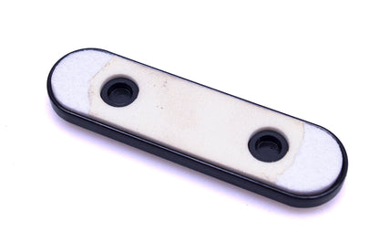 Aftermarket 02 4012 Oval 1"x3.75" Amber Reflector Flat Back Plate