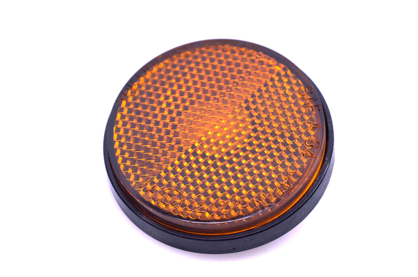 Tokaidenso 024225 Round 2.25" Amber Reflector NOS