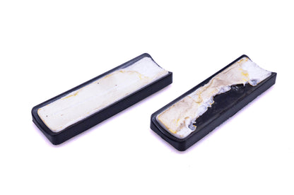 Aftermarket 0248328 Amber 1"x3.5" SAE-A-92 Curved Back Plate Qty 2