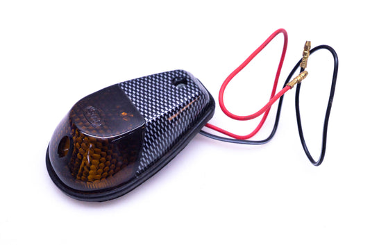 K&S 25-8026 Flush Mount Carbon Marker Light Smoke Tinted