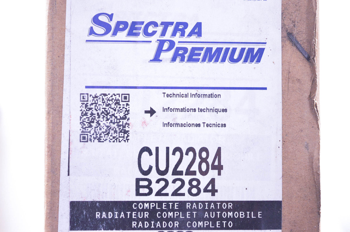 Spectra Premium CU2284, B2284 Radiator NOS