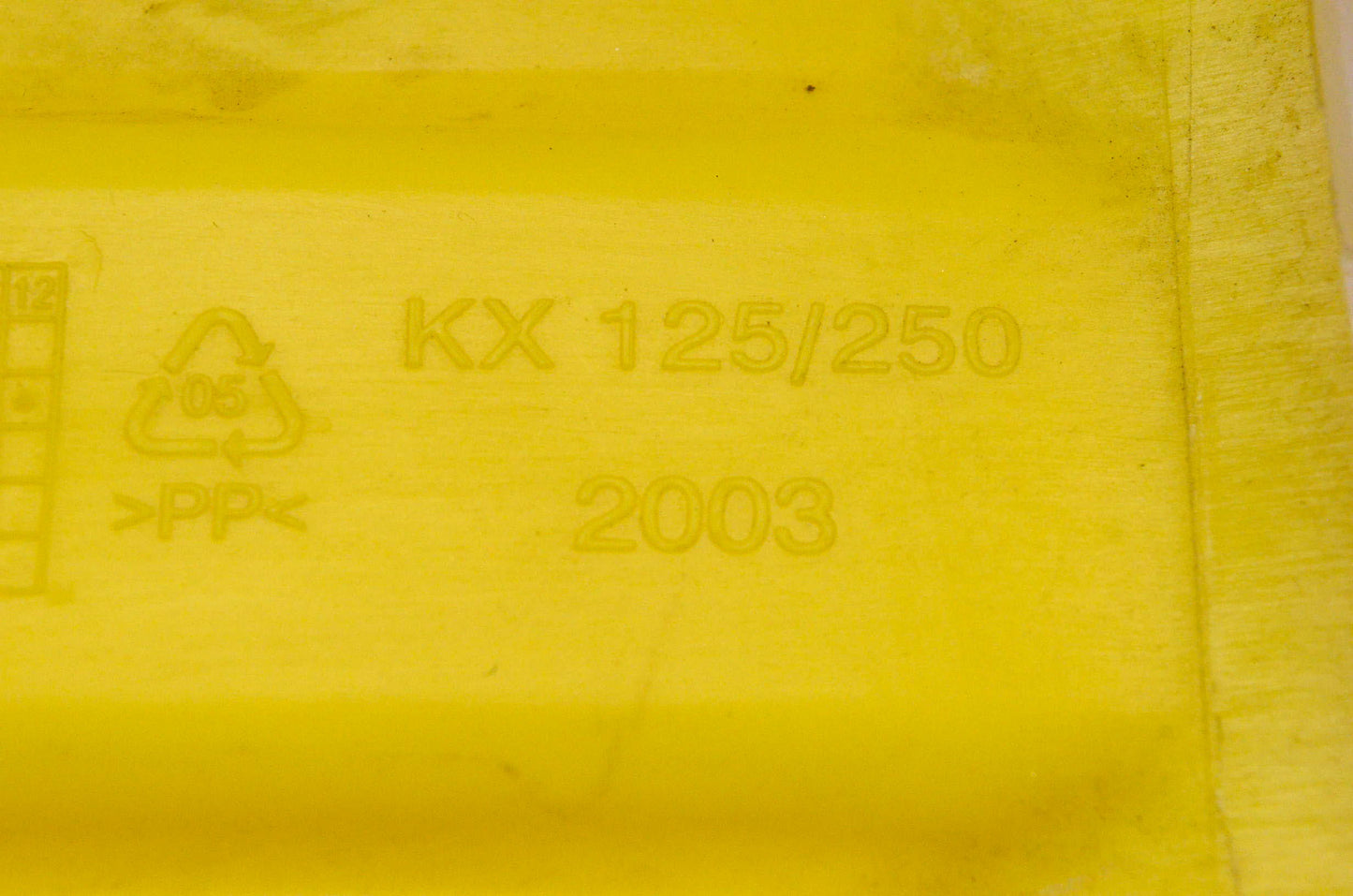 Cycra KX-125/250 2003 Yellow Front Fender