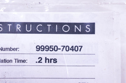 New OEM Suzuki 99950-70407 Skid Plate Kit NOS