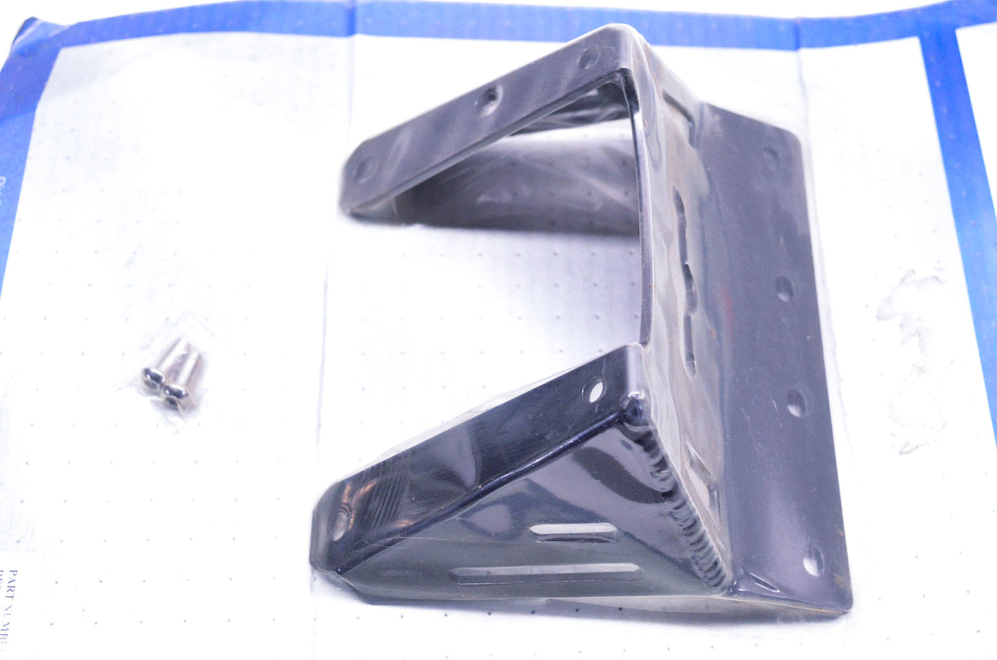 New OEM Suzuki 990A0-65003 License Plate Bracket Kit NOS