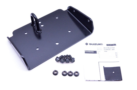 New OEM Suzuki 99950-70291 Winch Mount Plate Kit NOS