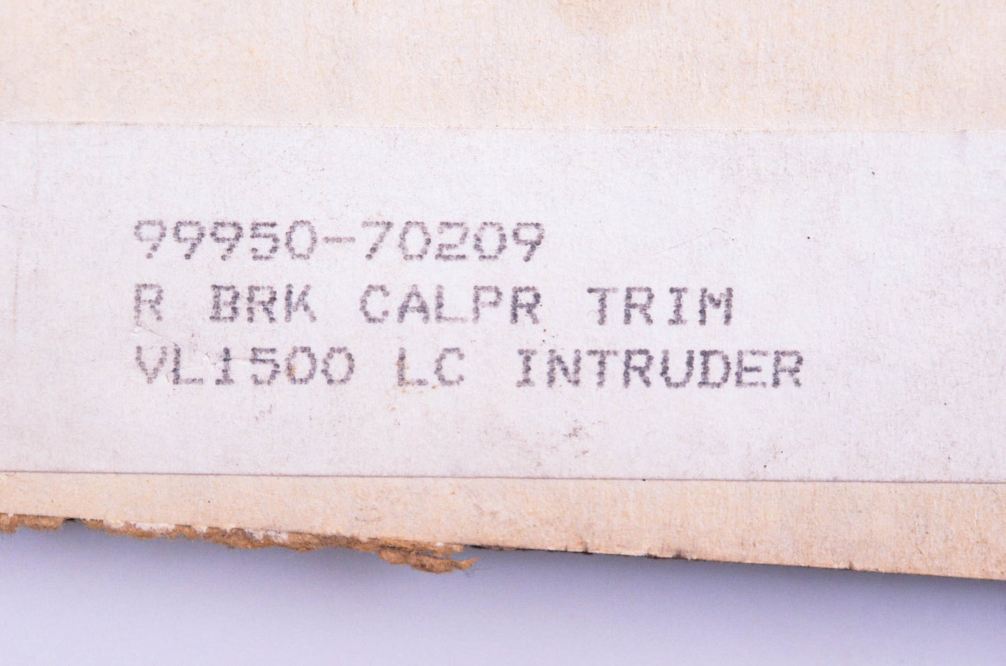 New OEM Suzuki 99950-70209 Rear Brake Caliper Trim Cover NOS