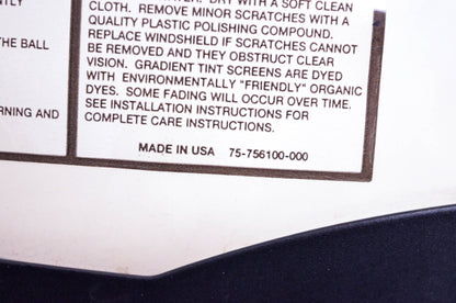 Aftermarket 75-756100-000 Windscreen NOS