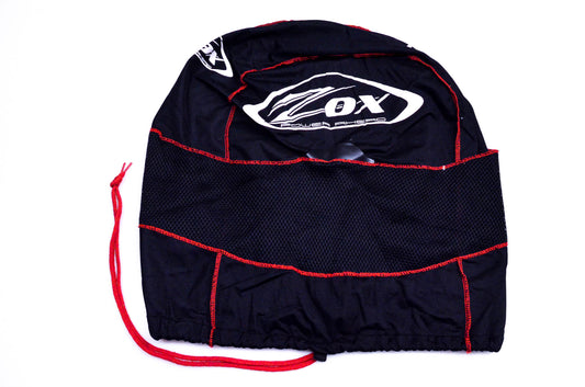 ZOX Black w/ Red Trim Helmet Bag NOS