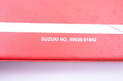 OEM Suzuki 99935-01842 Red 3-Hole Binder 3.5" Wide