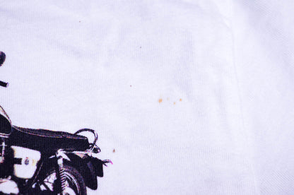 New OEM Triumph MTSS14331 Tri Photo Tee Shirt Off White Small NOS